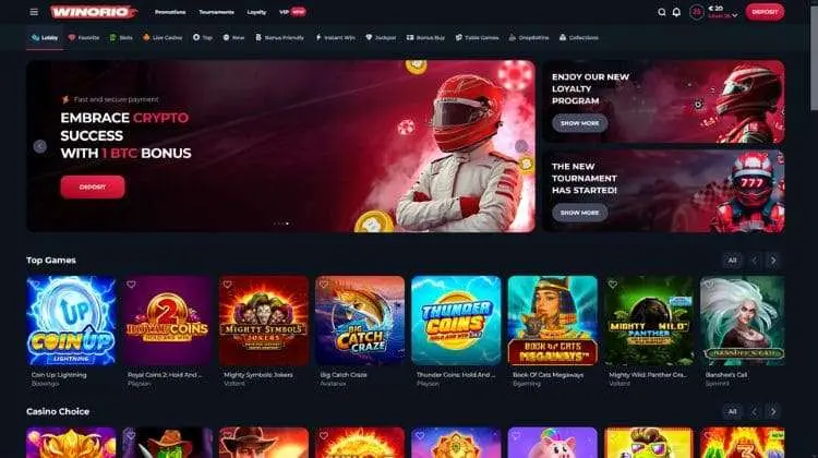 Winorio Casino App – Mobiele casino ervaring image 1