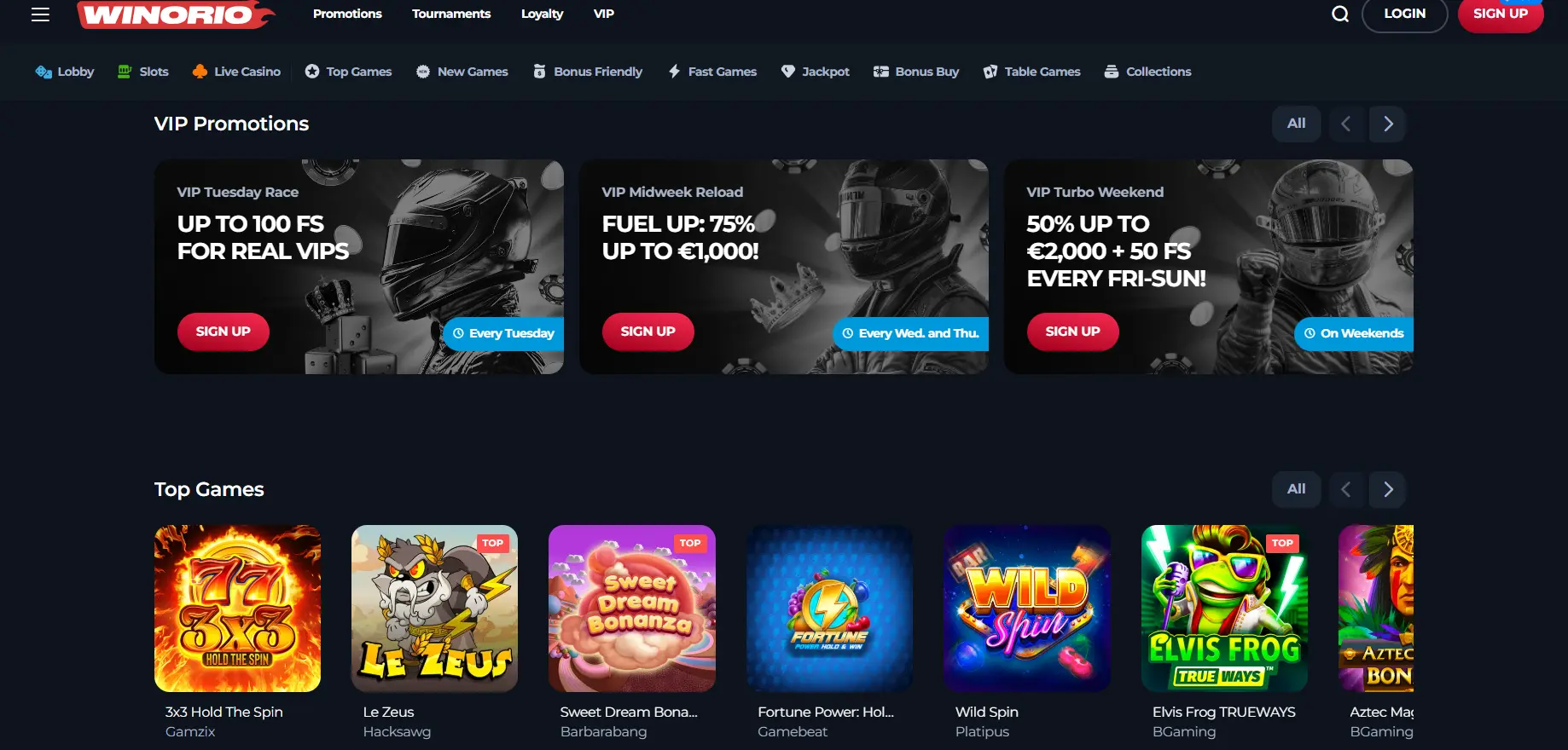 Winorio Casino App – Mobiele casino ervaring image 3